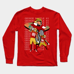 George kittle 85 - Red Long Sleeve T-Shirt